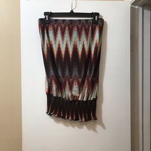 Veronica M strapless top size Small excellent condition!!